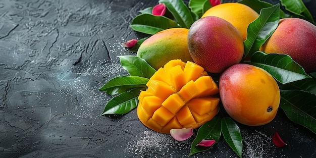 Gratis foto mango stilleven