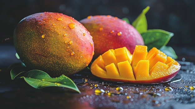 Gratis foto mango stilleven