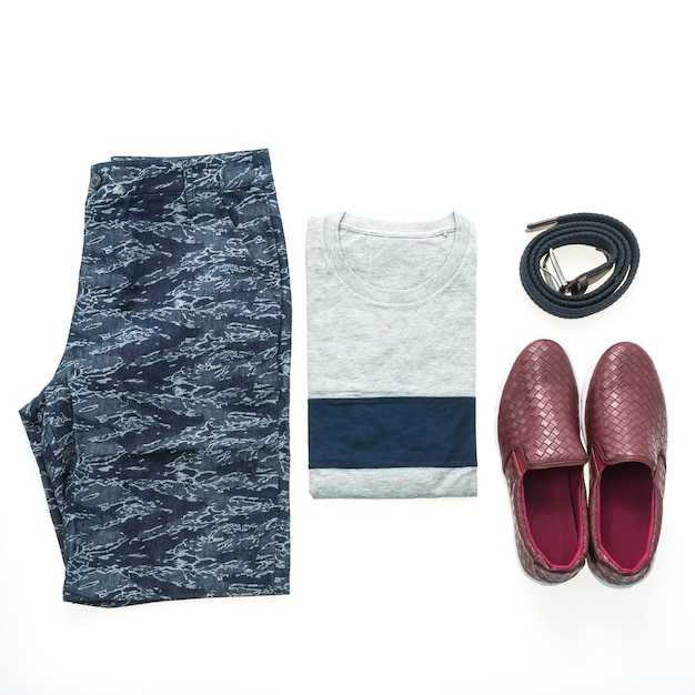 Mannen kleding set