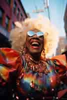 Gratis foto mardi gras viering in new orleans