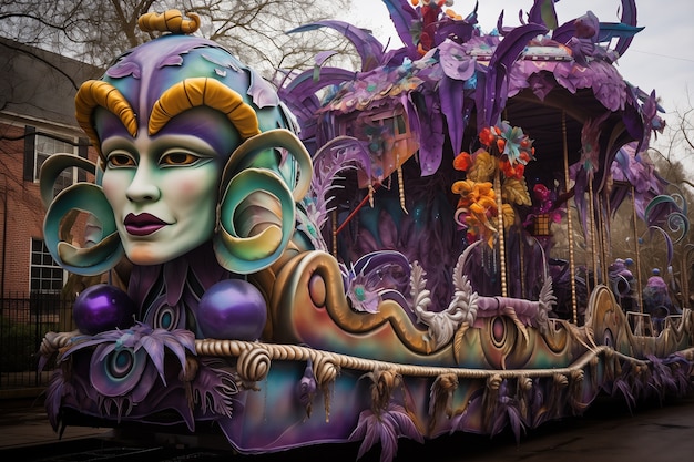 Mardi Gras viering in New Orleans