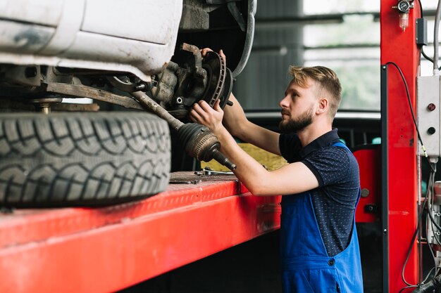 Mechanisch bevestigingswielmechanisme