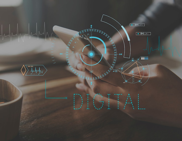 Gratis Foto media hub digital community icon