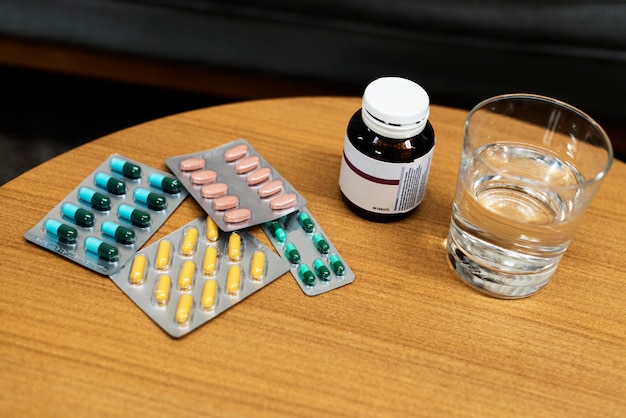 Gratis foto medicijnen voor medicijnen farmaceutische behandeling