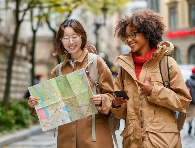 Gratis foto mensen die reizen en van hun vakantie genieten