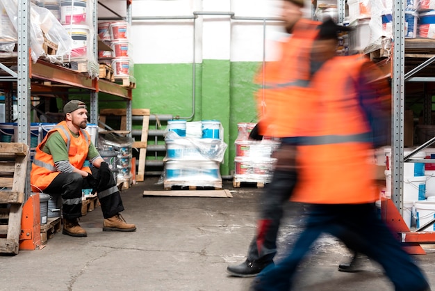 Mensen die samen de magazijnlogistiek verzorgen