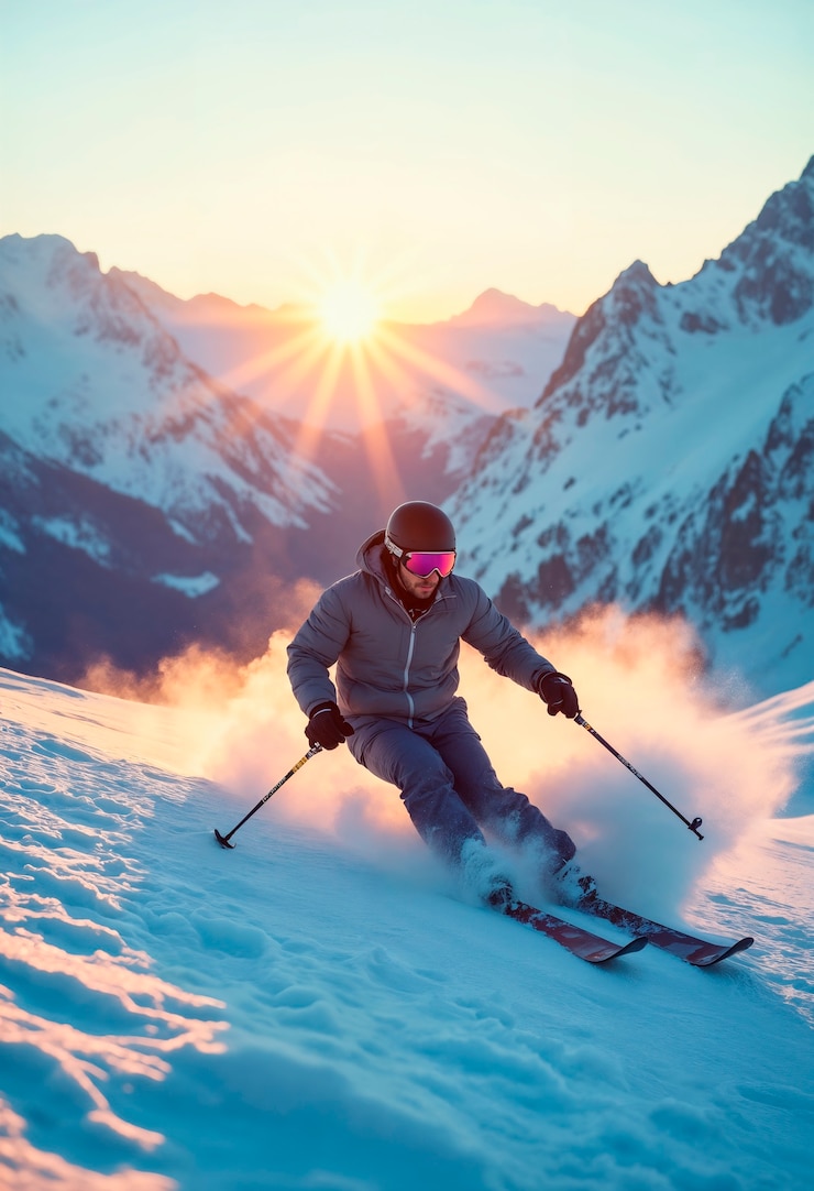 Gratis Foto mensen die van sneeuwsporten genieten
