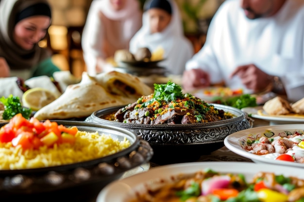 Gratis foto mensen op de viering van de ramadan