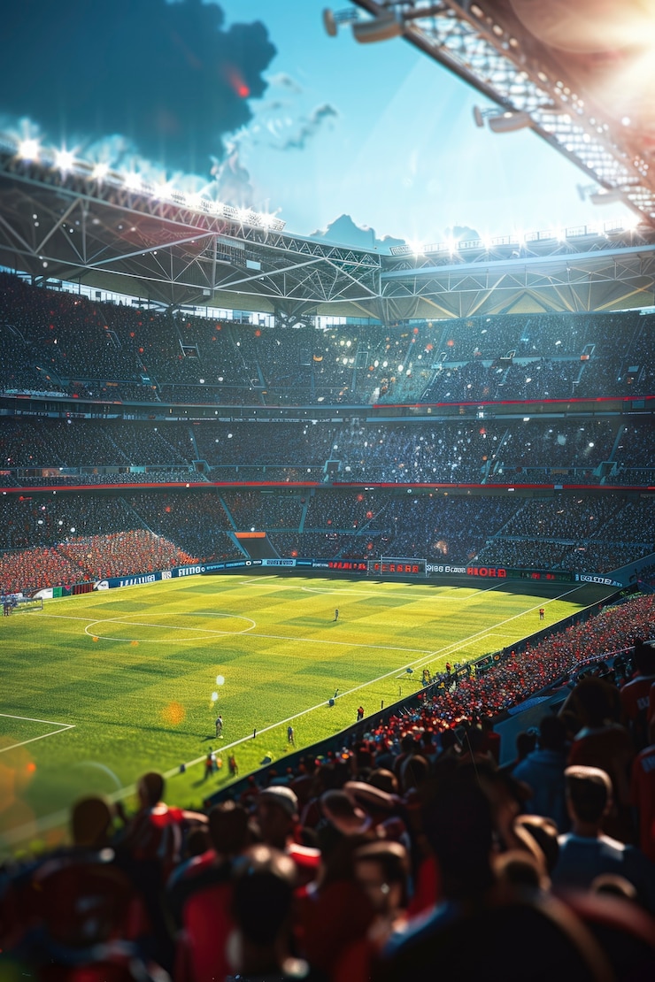 Gratis Foto mensen op het voetbalstadion