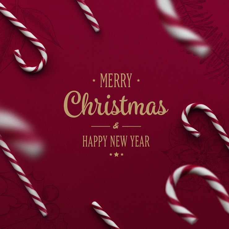 Gratis Foto merry christmas belettering op feestelijke achtergrond