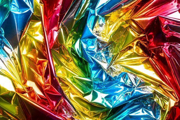 Metalen holografische achtergrond