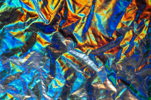 Metallic holografische achtergrond