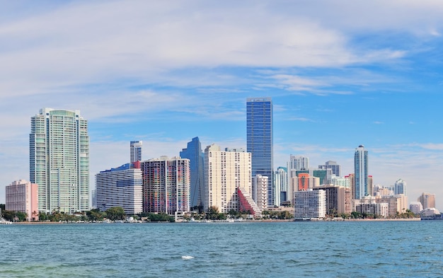 Gratis foto miami skyline