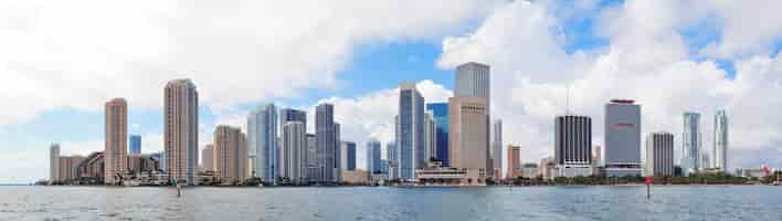 Gratis foto miami skyline