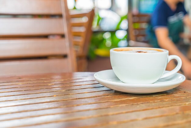 Mocca in de koffiewinkel