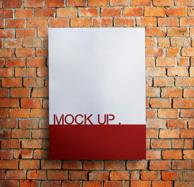 Mock Up Model Typografie Object Voorbeeld Concept