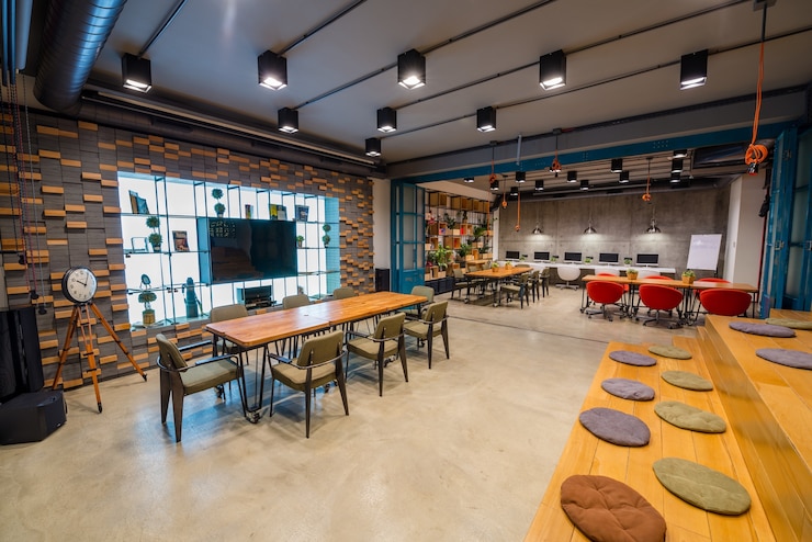 Gratis Foto modern interieur van een kantoor