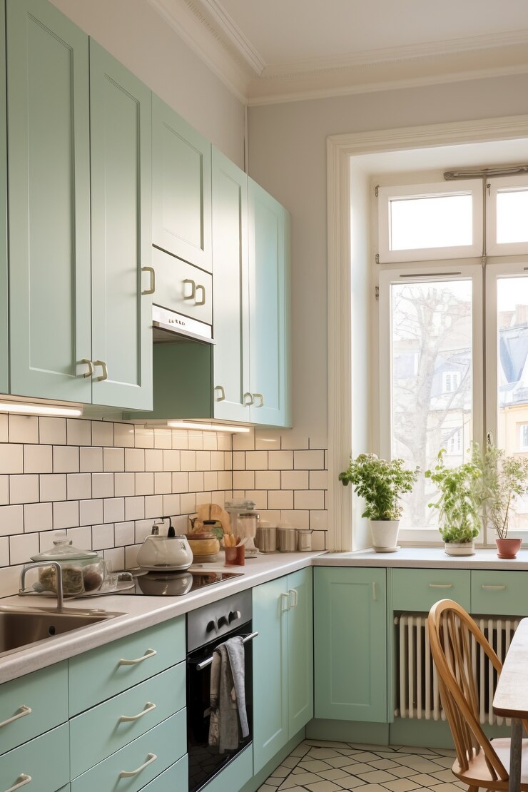 Gratis Foto modern keuken interieur