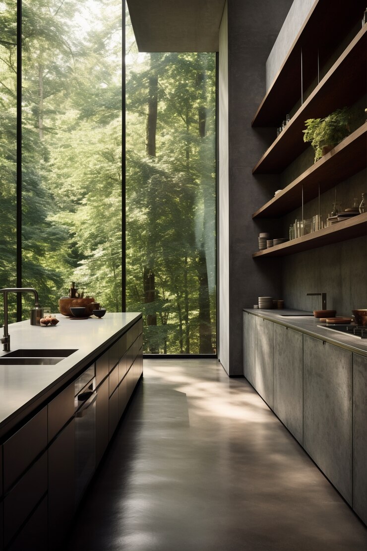 Gratis Foto modern keuken interieur