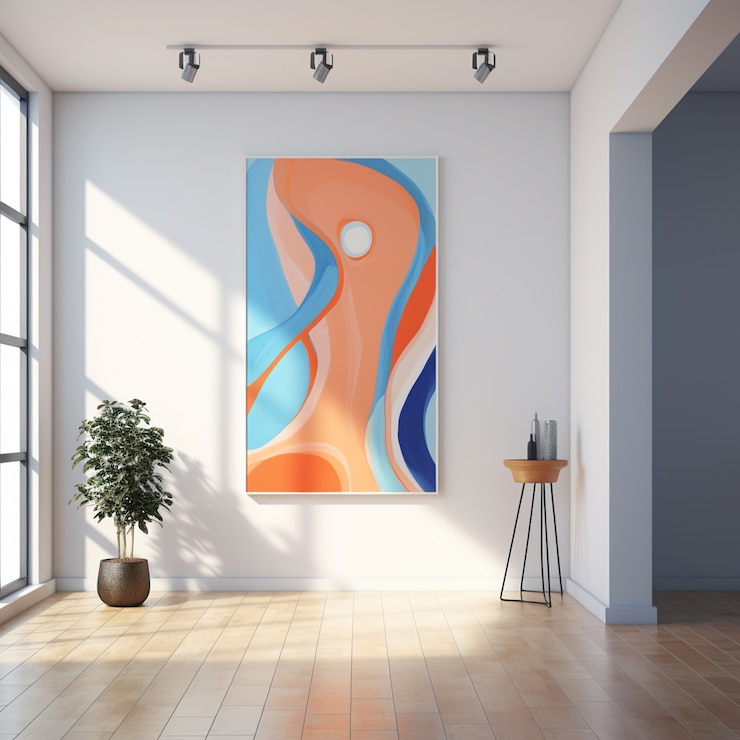 Gratis Foto modern vormgegeven entree