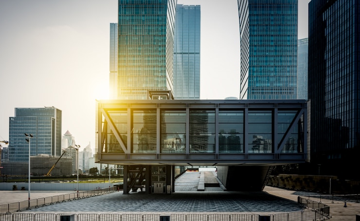 Gratis Foto modern zakencentrum