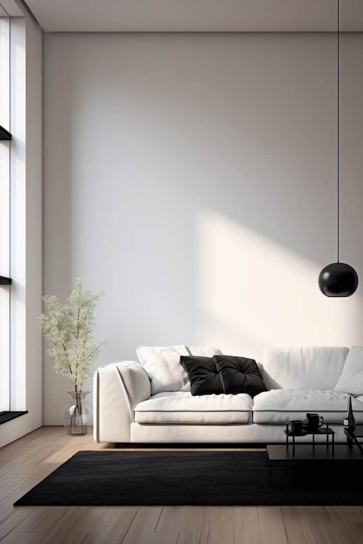 Gratis Foto moderne interieurontwerp in de woonkamer