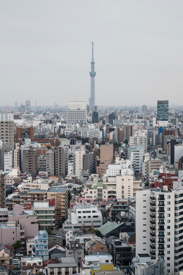 Gratis Foto moderne straat achtergrond van tokio