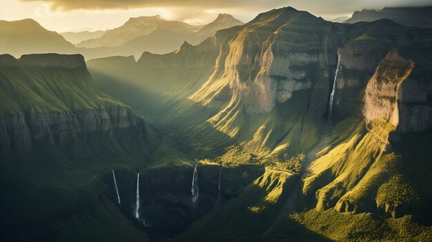 Mooi berglandschap