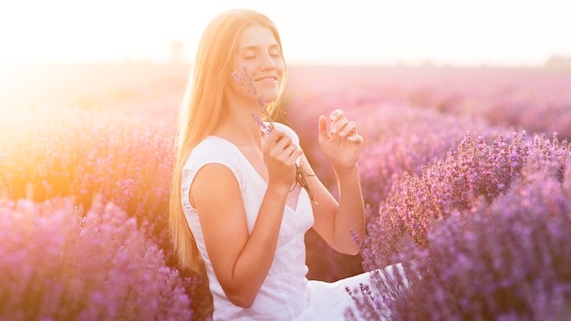 Gratis foto mooi genieten van natuur concept