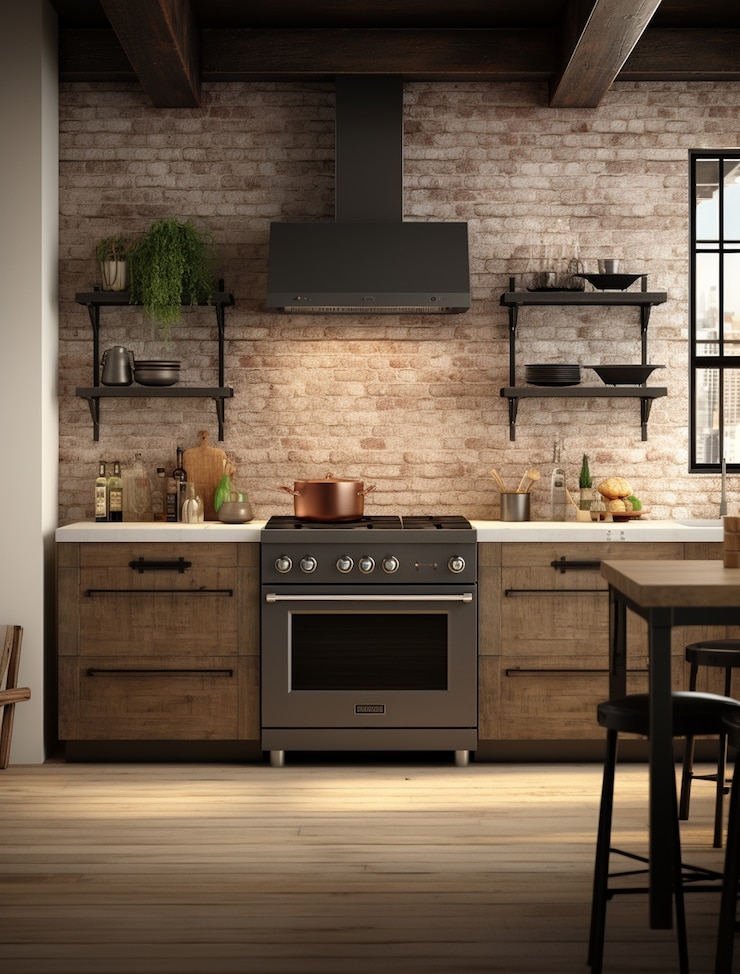 Gratis Foto mooi interieur van de keuken.