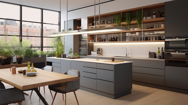 Gratis Foto mooi interieur van de keuken.
