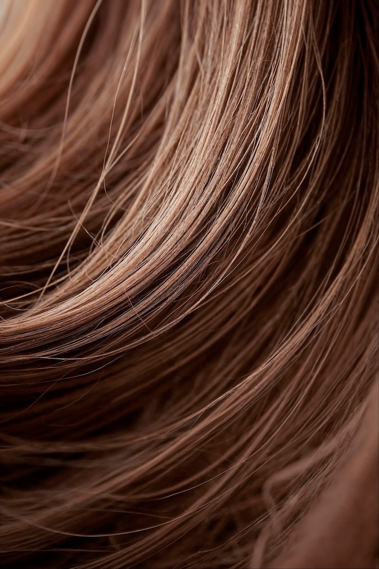 Gratis Foto mooi portret detail van een vrouw met bruin haar