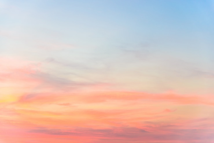 Gratis Foto mooi schemerlicht kleurrijke schoonheid