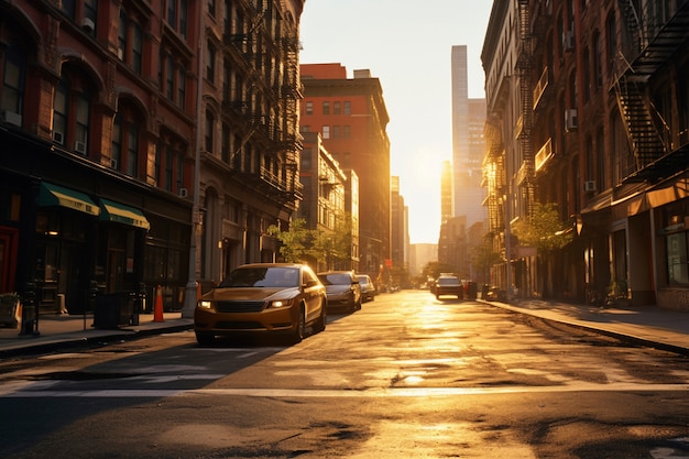 Gratis foto mooi uitzicht op new york city.