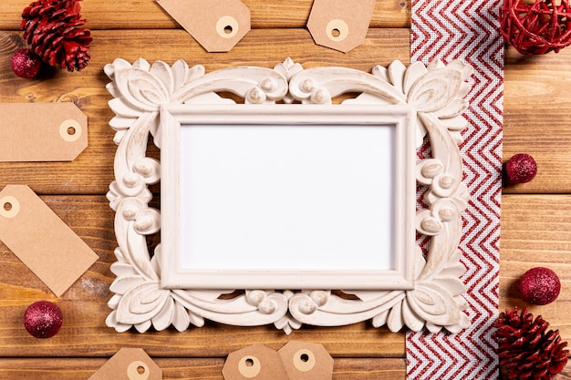 Mooi vintage frame en prijskaartjes