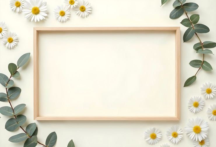 Gratis Foto mooi voorjaars bloemenframe.