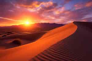 Gratis foto mooi woestijnlandschap.