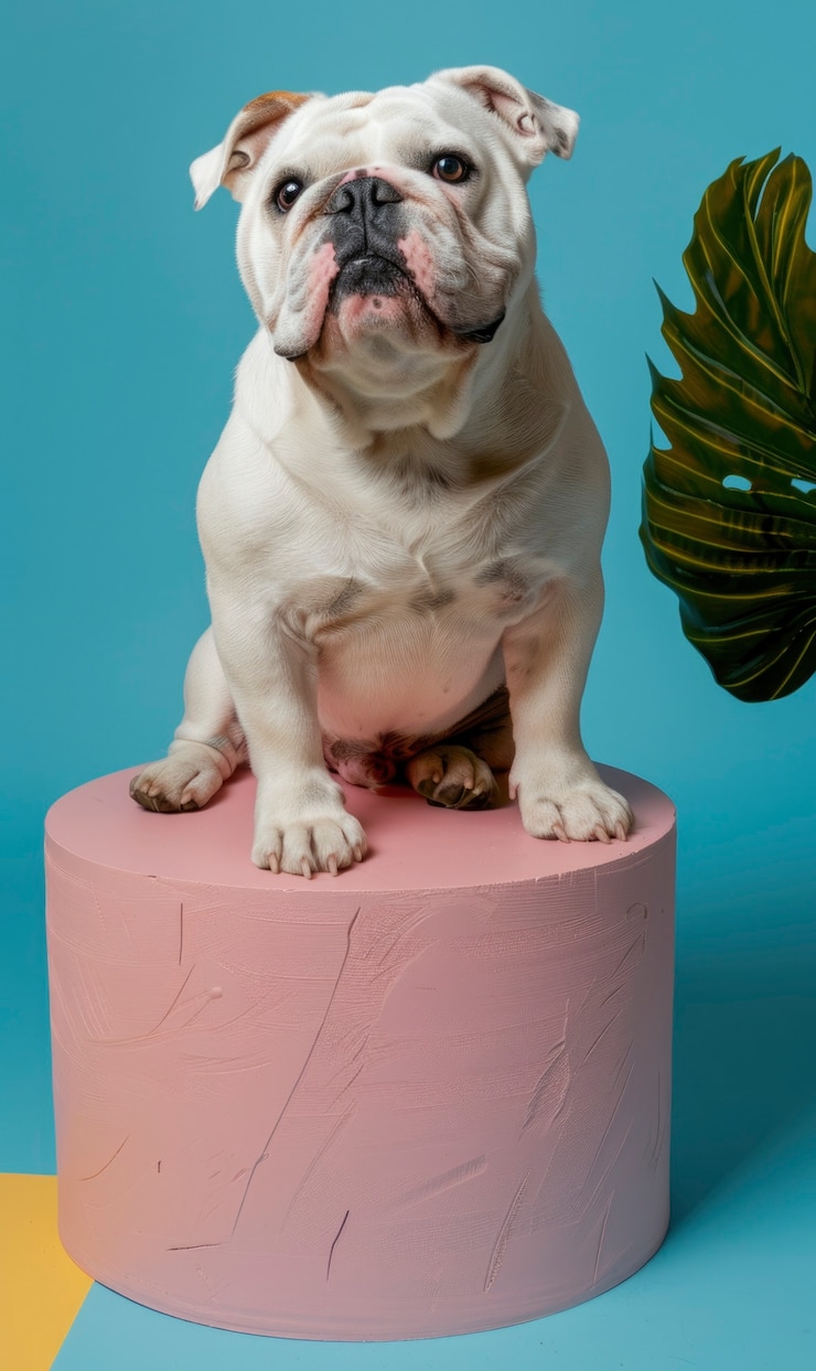 Gratis Foto mooie bulldog levensstijl