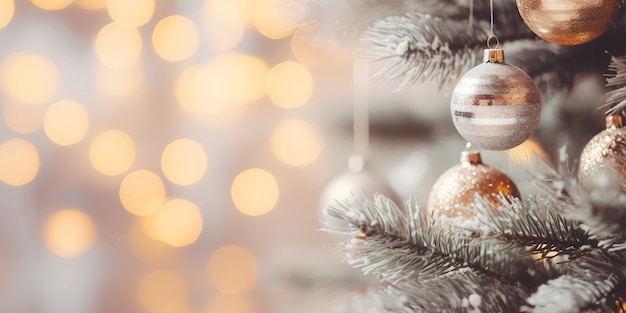 Gratis foto mooie kerstboom in studio close-up