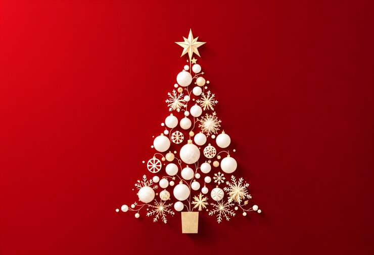 Gratis Foto mooie kerstboom.