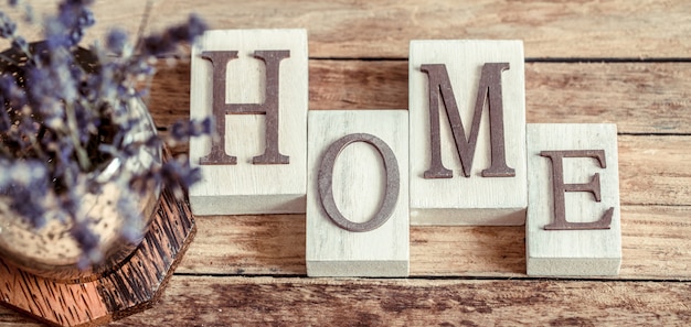 Gratis foto mooie letters home