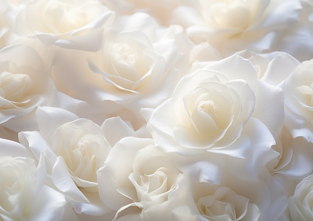 Gratis foto mooie rozen arrangement bovenaanzicht