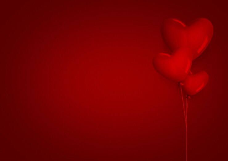 Gratis Foto mooie valentijnsdag achtergrond met cirkel