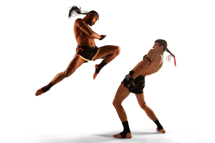 Gratis Foto muay thai thai boksvechters