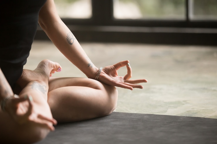 Gratis Foto mudra-handpositie
