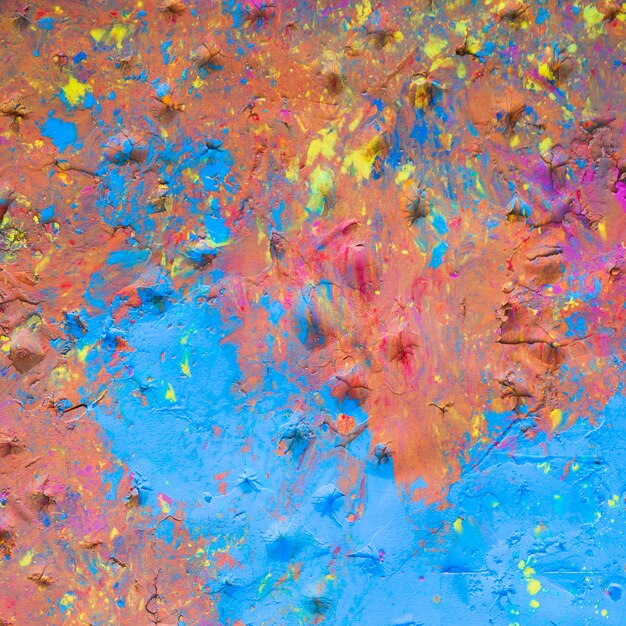 Multicolor geschilderde oppervlakte achtergrond