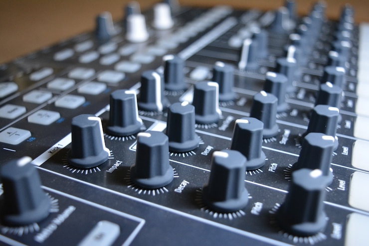 Gratis Foto muziek controller voorgrond
