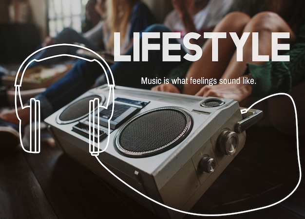 Muziek Lifestyle Leisure Entertainment Concept