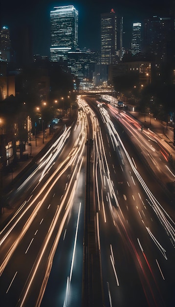 Gratis foto nachtverkeer in hong kong china hong kong is de dichtstbevolkte van de vijf stadsdelen van hong kong