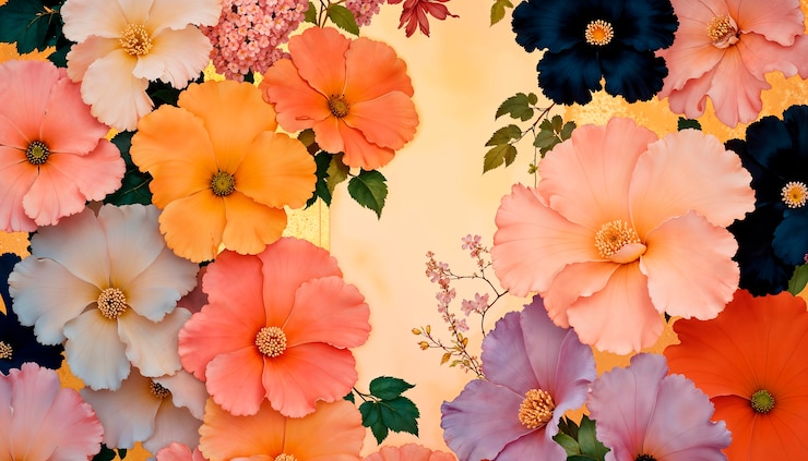 Gratis Foto neo-klassieke kunst met prachtige bloemen